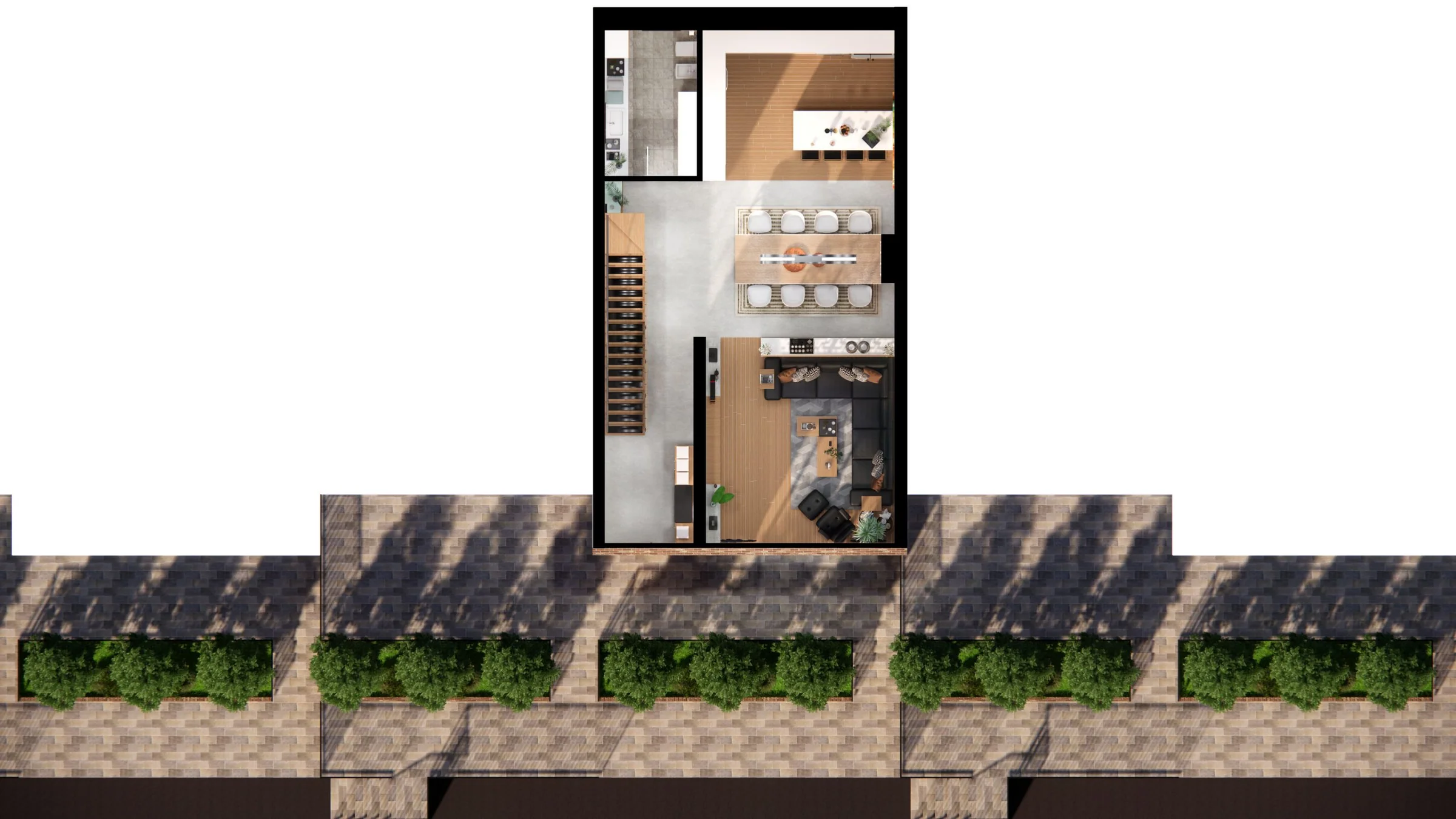 Floor plan – Private Villas